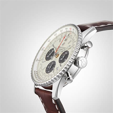 breitling navitimer 1 b01 chronograph ab0121211g1p1|Breitling Navitimer 1 B01 Chronograph 43 Men's Watch .